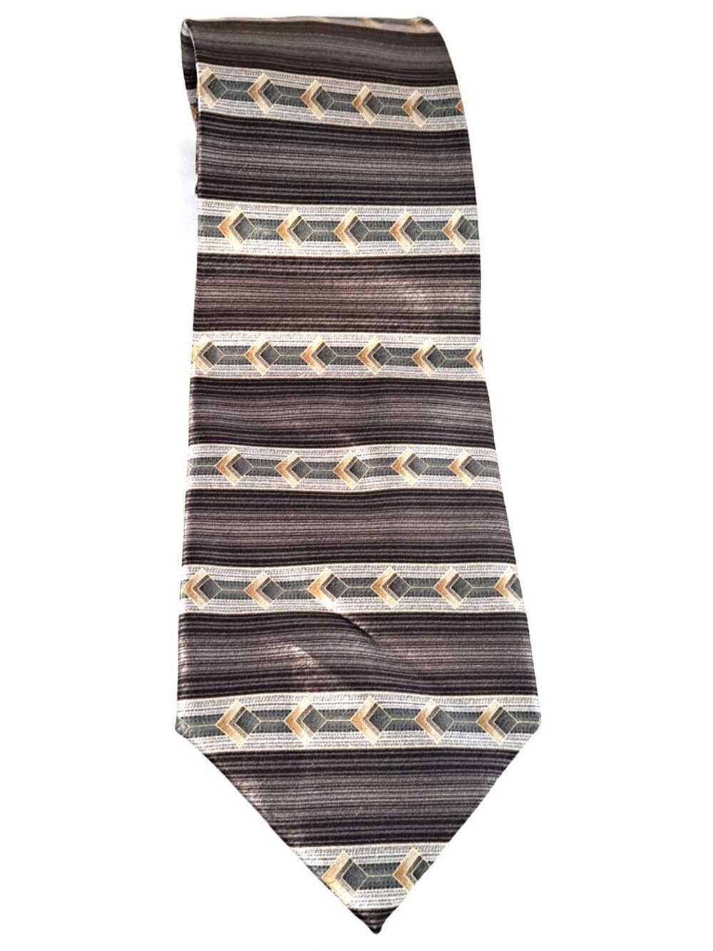 Pierre Cardin Men's Silk Multicolor Wide Tie Regular Length